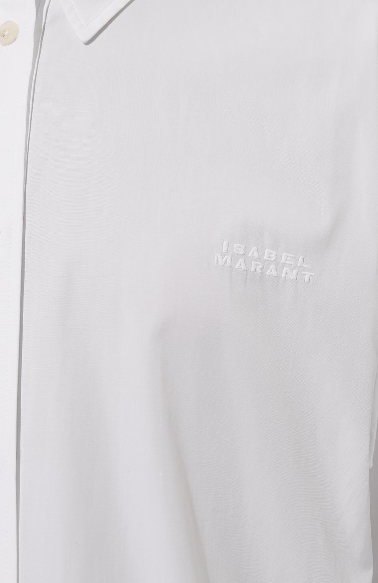 Хлопковая рубашка ISABEL MARANT, арт. 24ACH0177FAB1I01I, фото 5