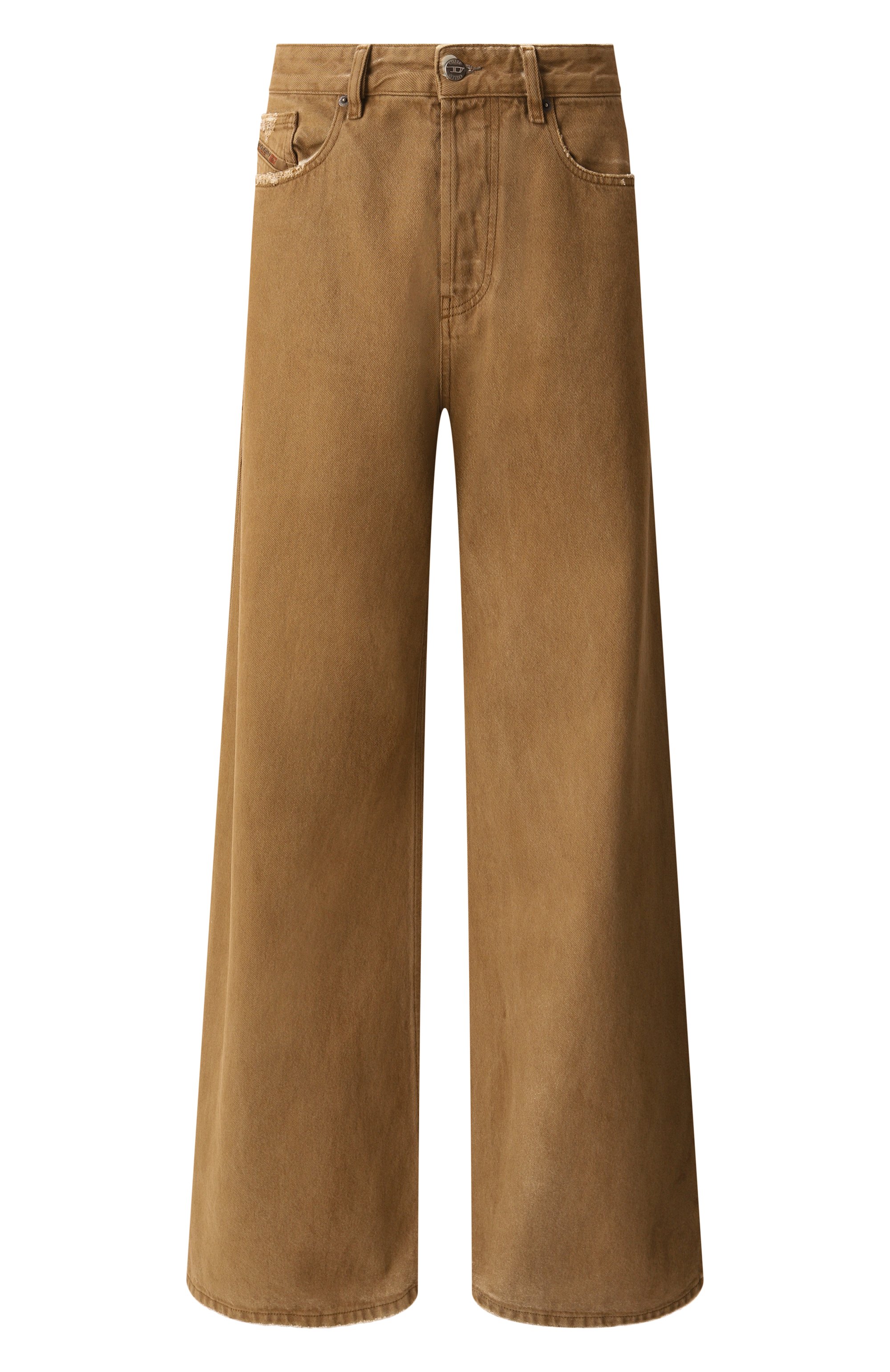 Джинсы DIESEL светло-коричневого цвета по цене 34350 руб., арт. A06925/09J82, фото 1 Джинсы DIESEL, арт. A06925/09J82, фото 1