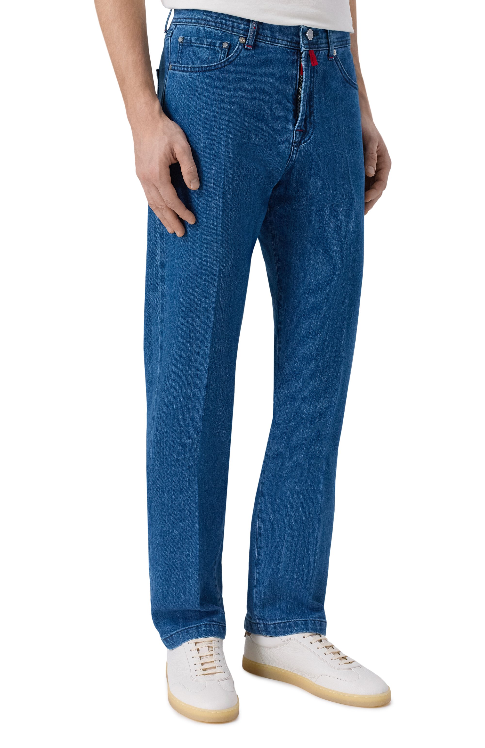 Джинсы KITON синего цвета по цене 239000 руб., арт. UPNJS1K0151H01, фото 3 Джинсы KITON, арт. UPNJS1K0151H01, фото 3