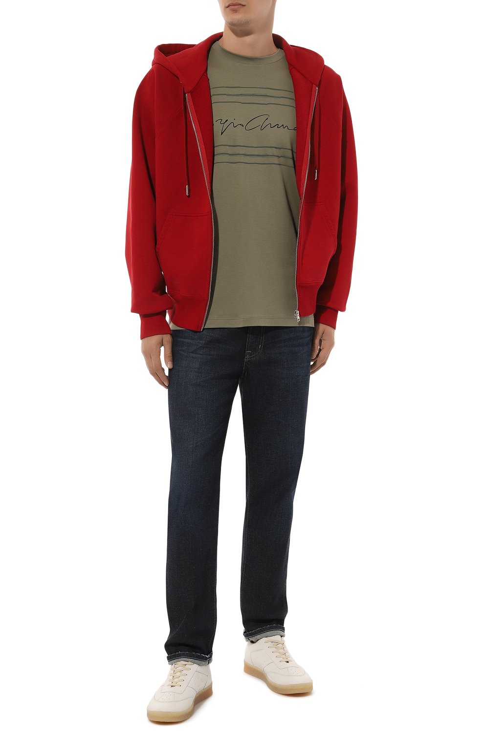 Хлопковая футболка GIORGIO ARMANI, арт. GM000159/TE10333, фото 2