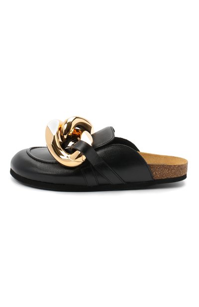 Кожаные сабо chain JW ANDERSON, арт. AN35004A/12020, фото 3