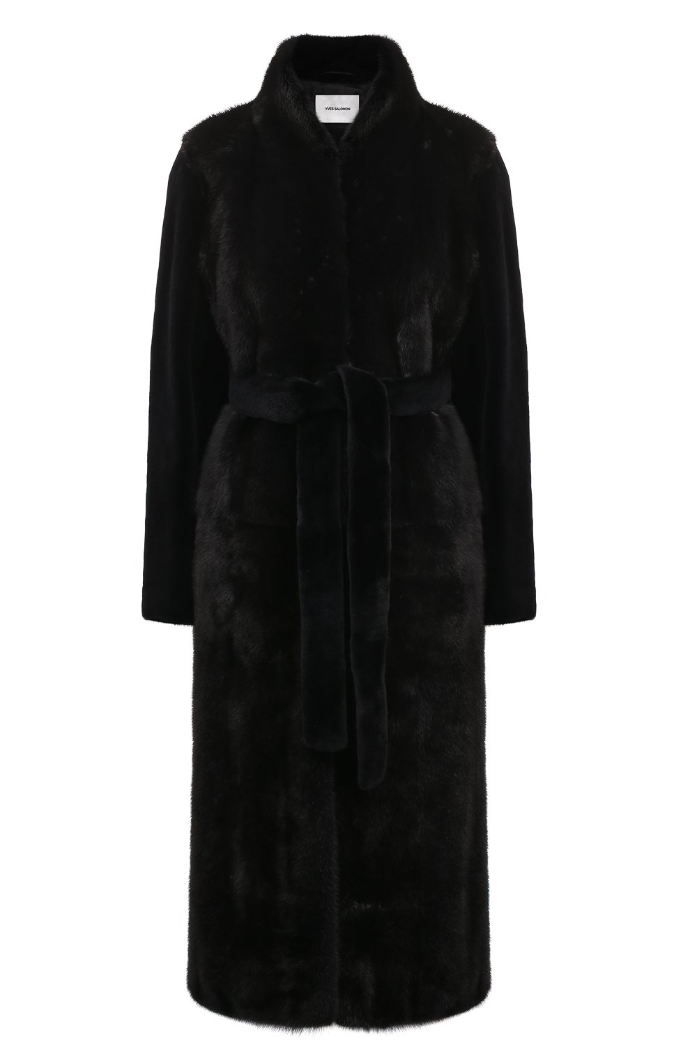 Шуба из норки YVES SALOMON, арт. 7WYM75720VLVR/PAVL0VA, фото 1