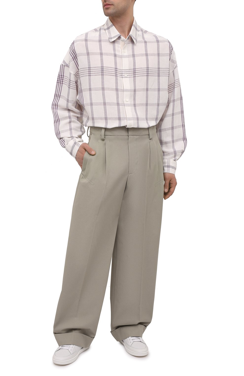 Рубашка из вискозы и льна JACQUEMUS, арт. 215SH05/125613, фото 2