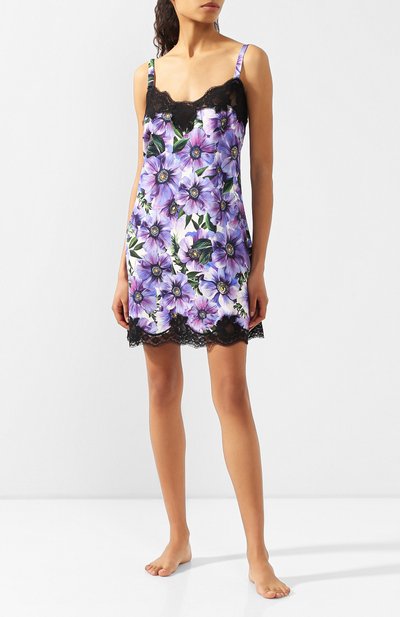 Сорочка из смеси шелка и хлопка DOLCE & GABBANA, арт. 06A00T/FSAZ0, фото 2