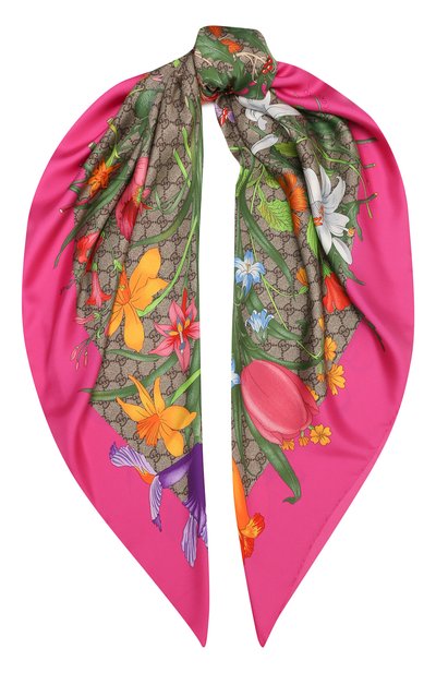 Шелковый платок GUCCI, арт. 551266 3G001, фото 1