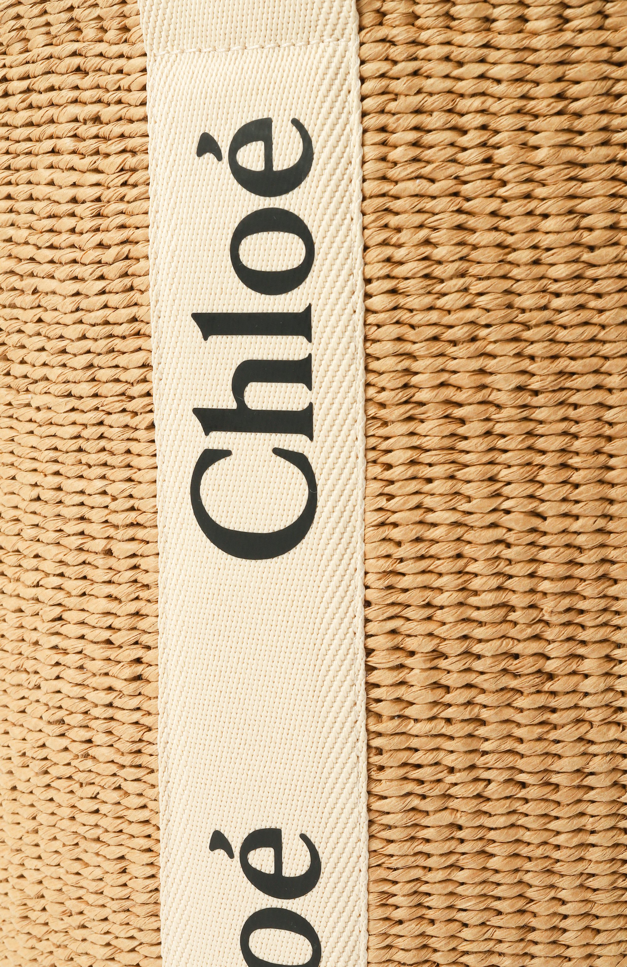 Сумка woody CHLOÉ бежевого цвета по цене 99500 руб., арт. CHC22SS380G55, фото 3 Сумка woody CHLOÉ, арт. CHC22SS380G55, фото 3