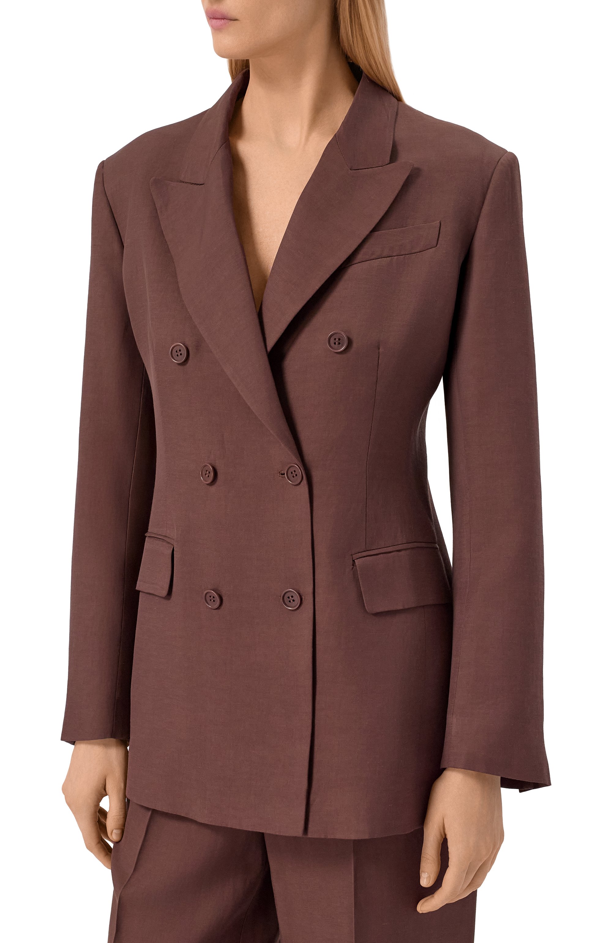 Жакет  из вискозы и льна P.A.R.O.S.H., арт. D420449/RAISA26, фото 3