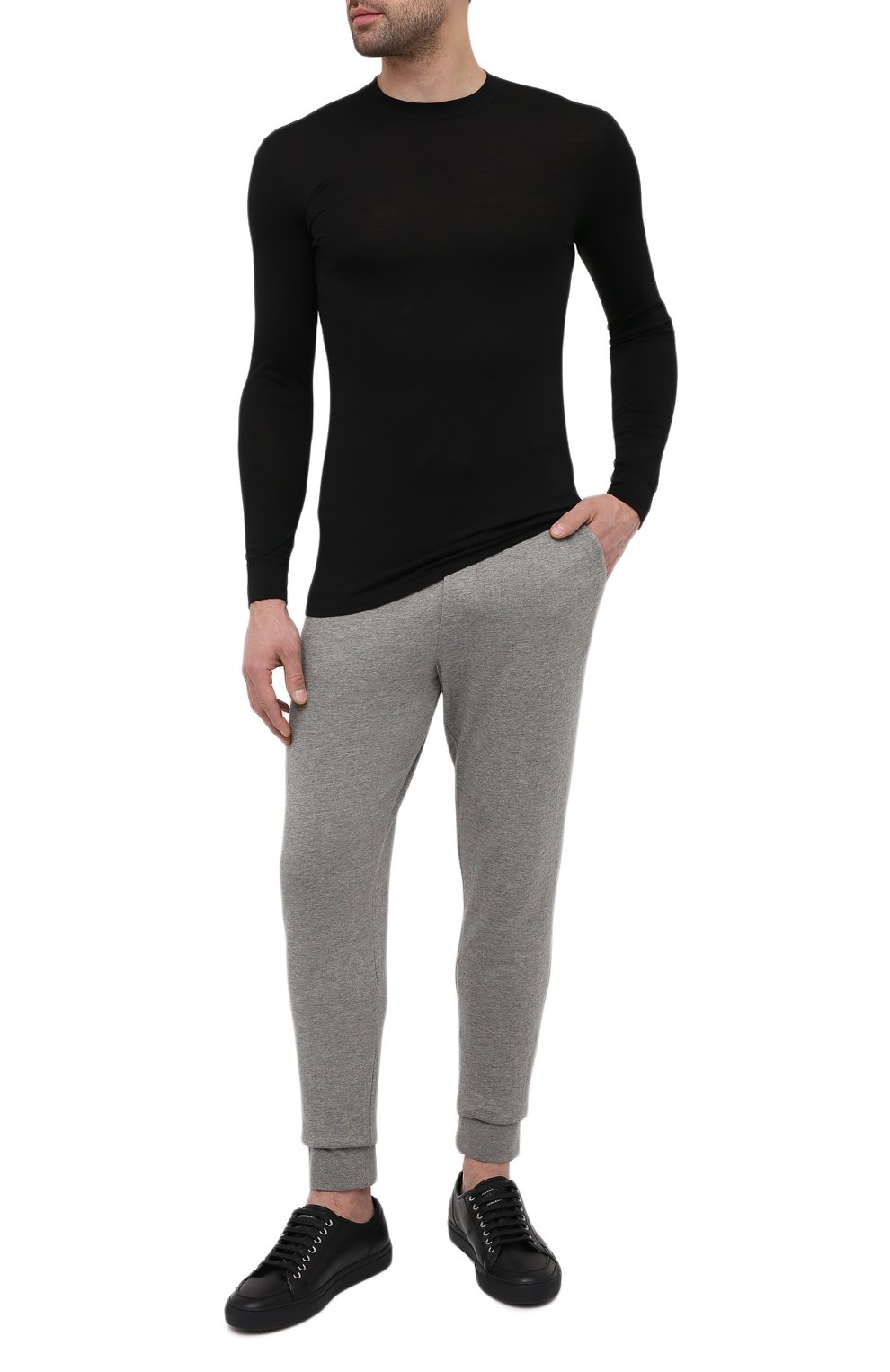 Лонгслив из шерсти и шелка NORVEG, арт. 19WSM1RL-002, фото 2