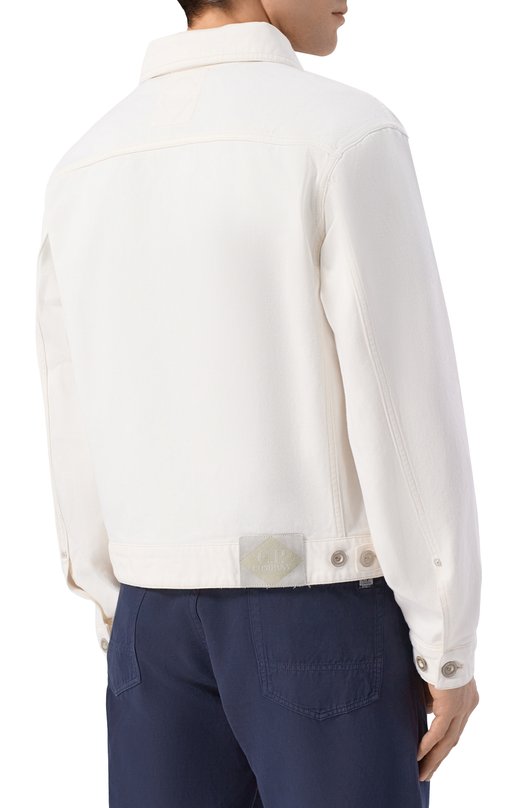 Джинсовая куртка C.P. Company 20CM0W284A/110625W Кремовый  20CM0W284A/110625W Фото 4