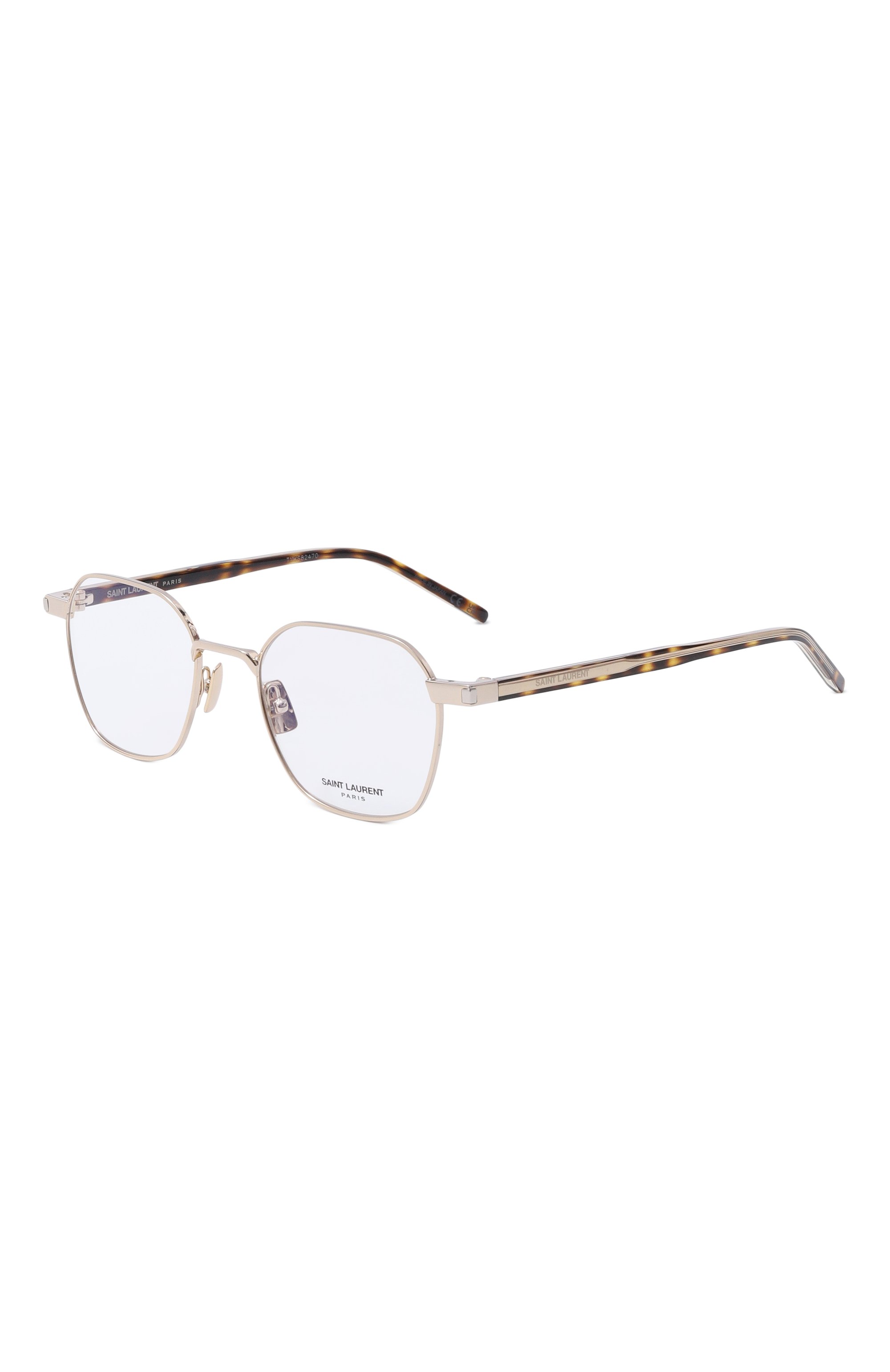 Оправа SAINT LAURENT золотого цвета по цене 37500 руб., арт. SL 883 006, фото 1 Оправа SAINT LAURENT, арт. SL 883 006, фото 1