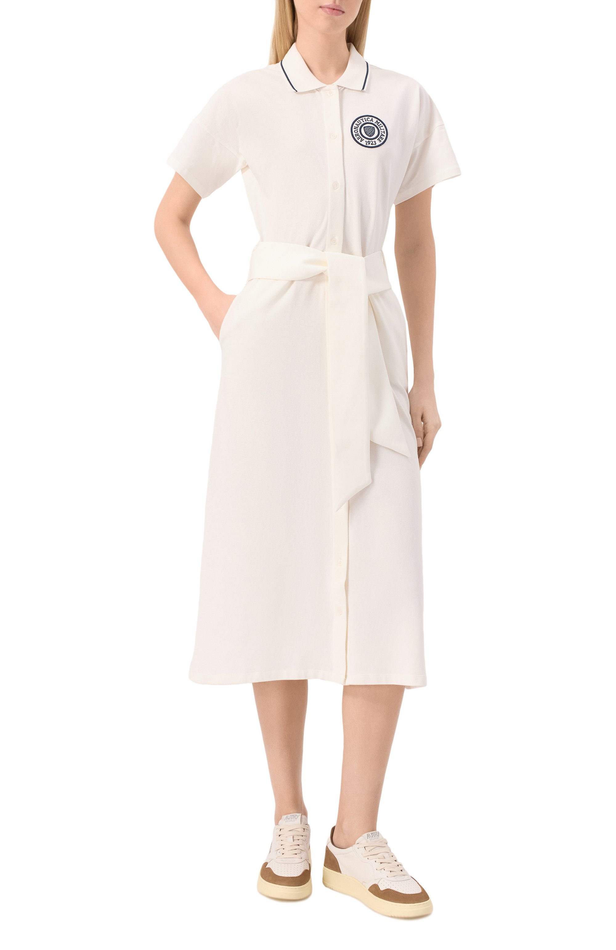 Хлопковое платье AERONAUTICA MILITARE, арт. VF638DP343, фото 2