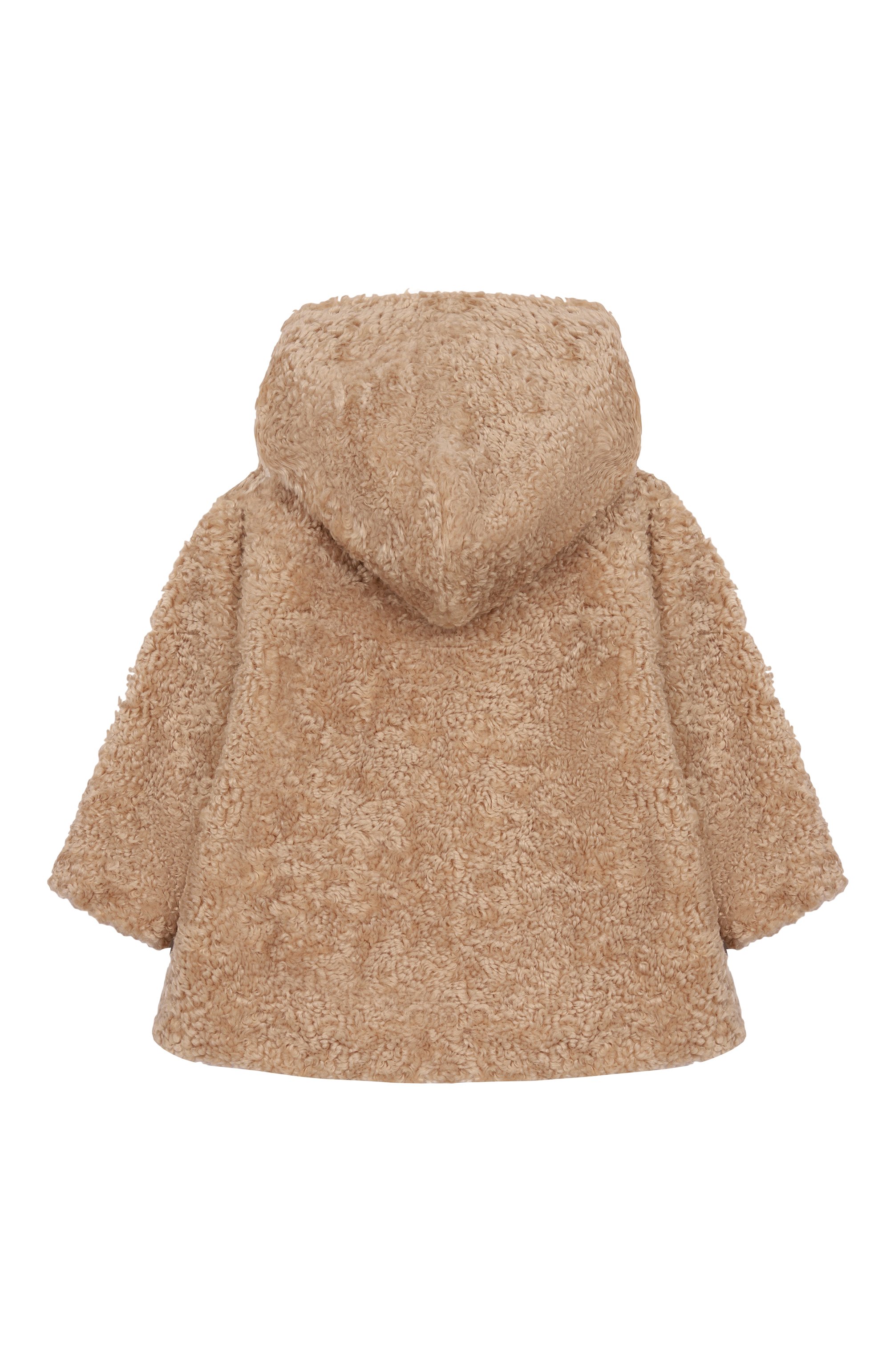 Пальто из экомеха MONNALISA, арт. 39F103, фото 2