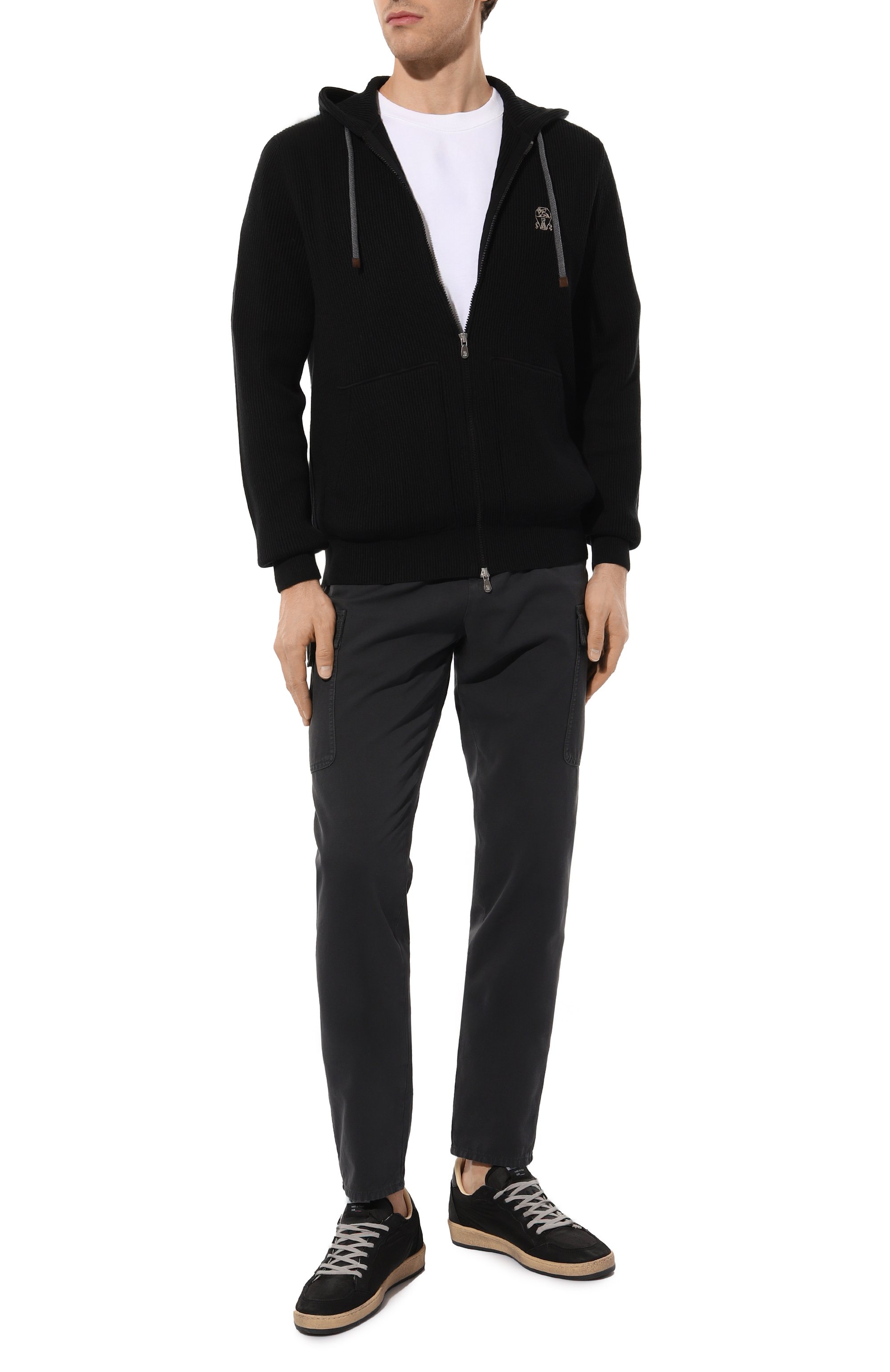 Хлопковые брюки-карго BRUNELLO CUCINELLI, арт. M252DE1890, фото 2