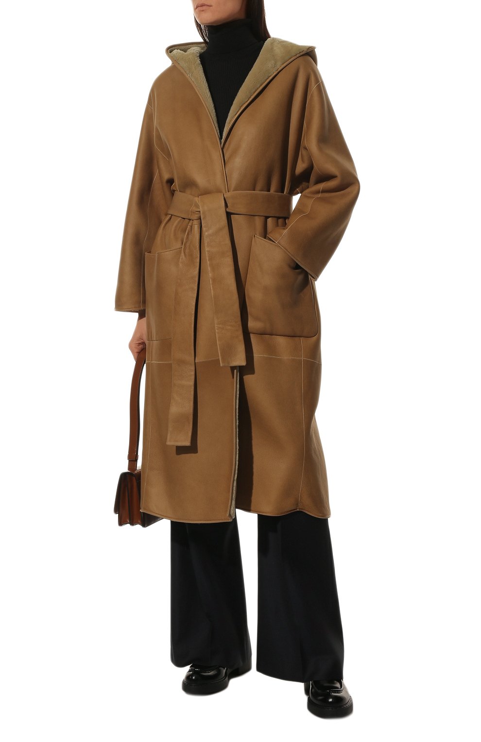 Дубленка из овчины PRADA, арт. 56980M-1XAN-F0040, фото 2