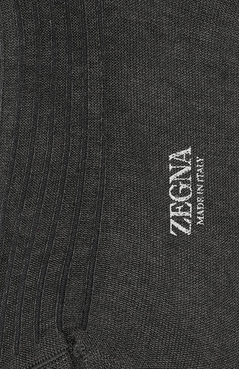Хлопковые носки ZEGNA, арт. N5V406140, фото 1