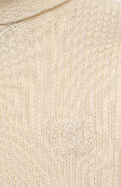 Шерстяная водолазка GUCCI, арт. 663184/XKBXU, фото 3