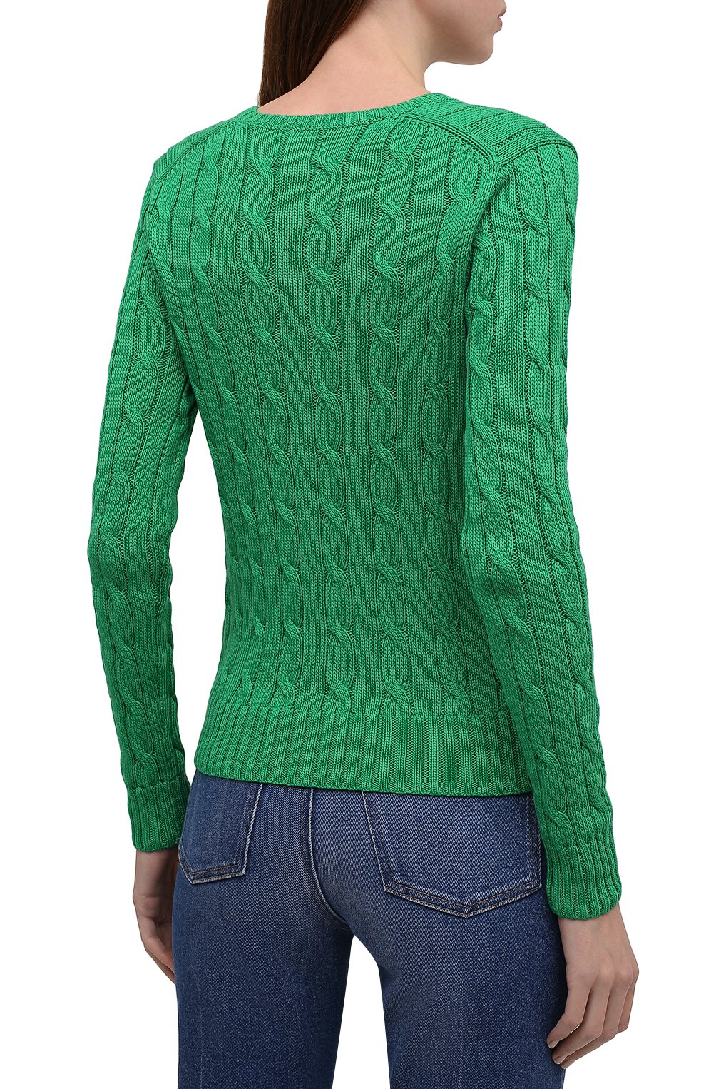 Хлопковый пуловер POLO RALPH LAUREN, арт. 211580008, фото 4