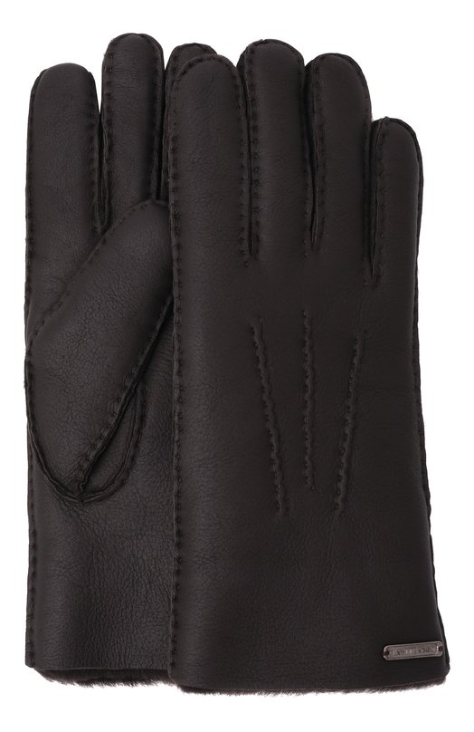 Кожаные перчатки Corneliani 26Q317-2620577 Коричневый 26Q317-2620577