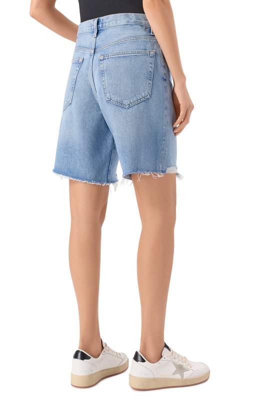 Джинсовые шорты Indra Agolde A2221206 Голубой  A2221206 Фото 4