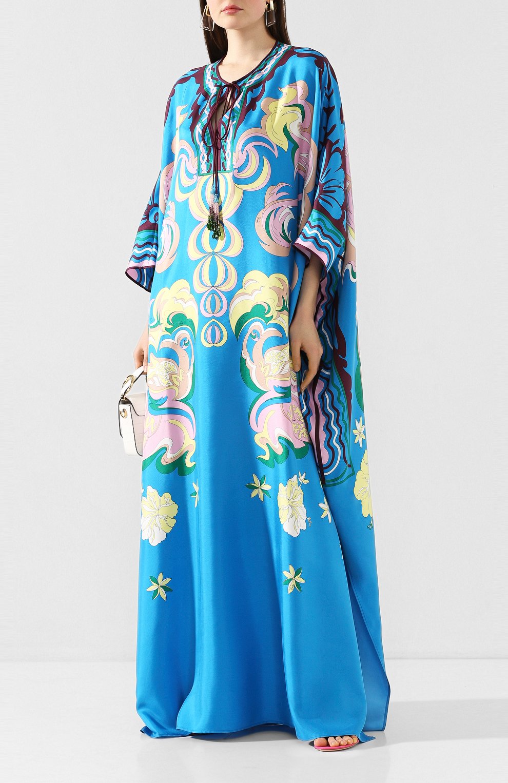 Шелковое платье-туника EMILIO PUCCI, арт. 0ERL54/0E867, фото 2