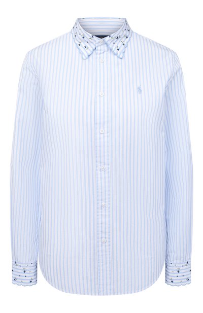 Женская хлопковая рубашка POLO RALPH LAUREN, арт. 211800468