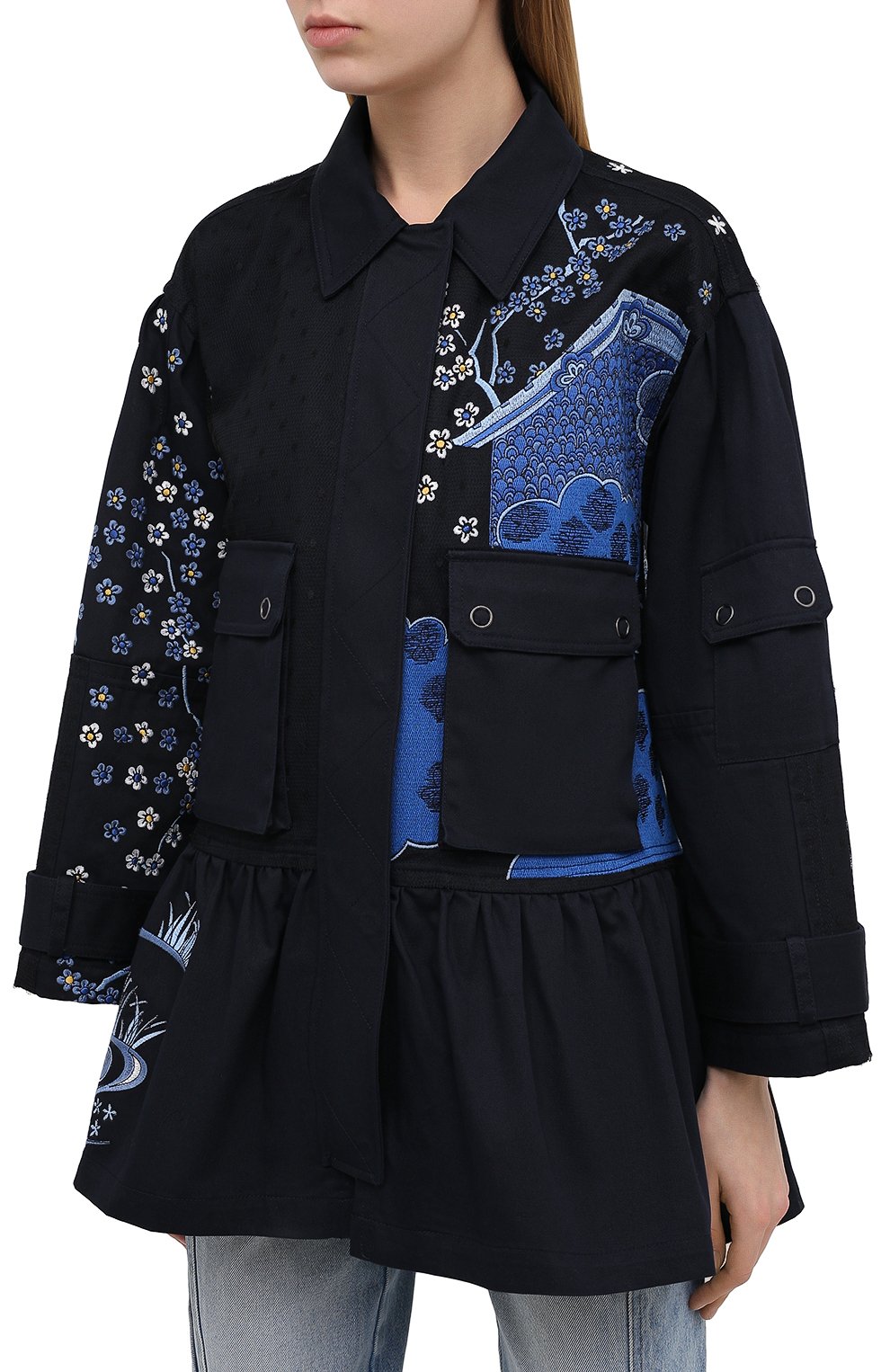 Хлопковая куртка REDVALENTINO, арт. VR3CK00J/5QH, фото 3