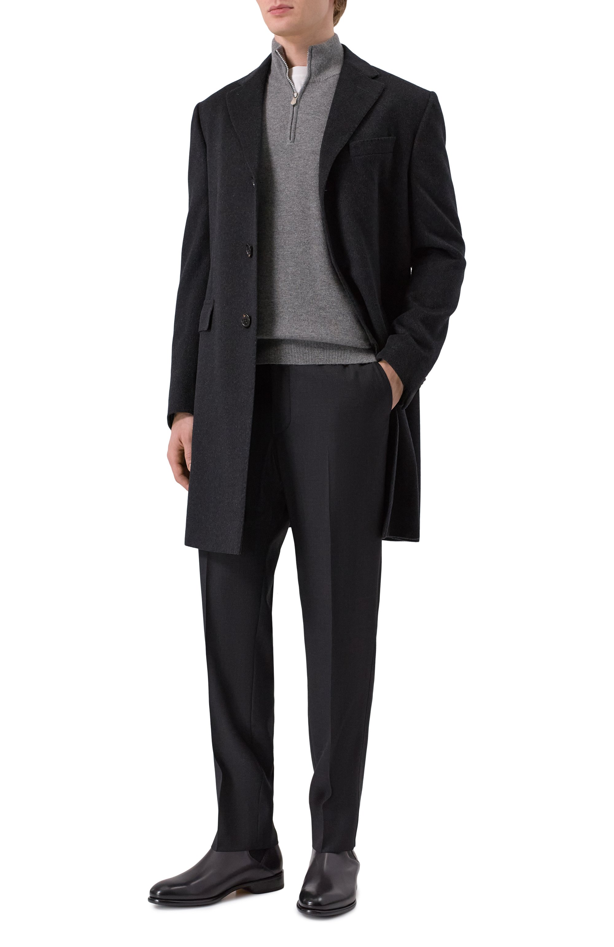 Шерстяные брюки CORNELIANI, арт. 274L25/2717281, фото 2