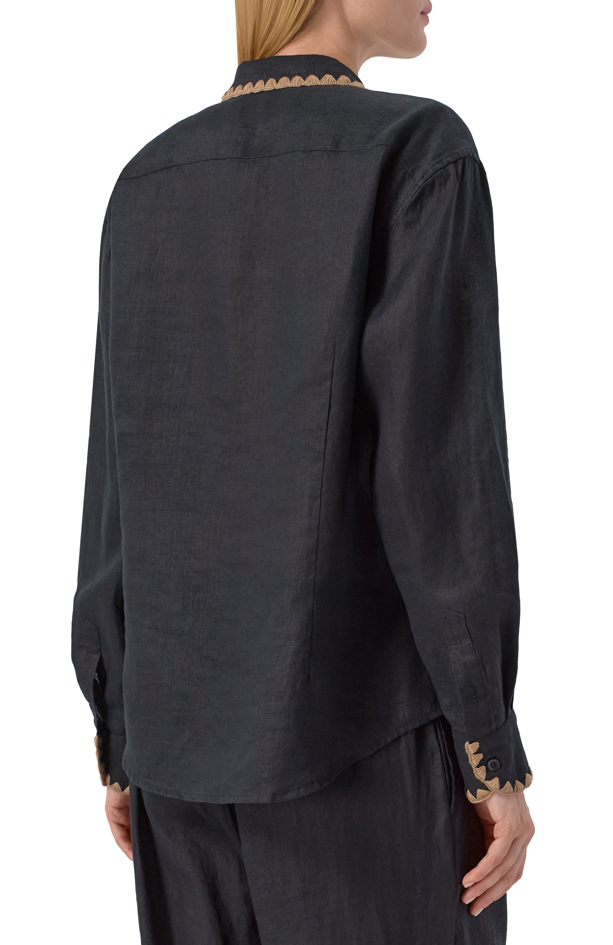 Льняная рубашка MC2 SAINT BARTH, арт. STBW MEREDITH/06868H, фото 4