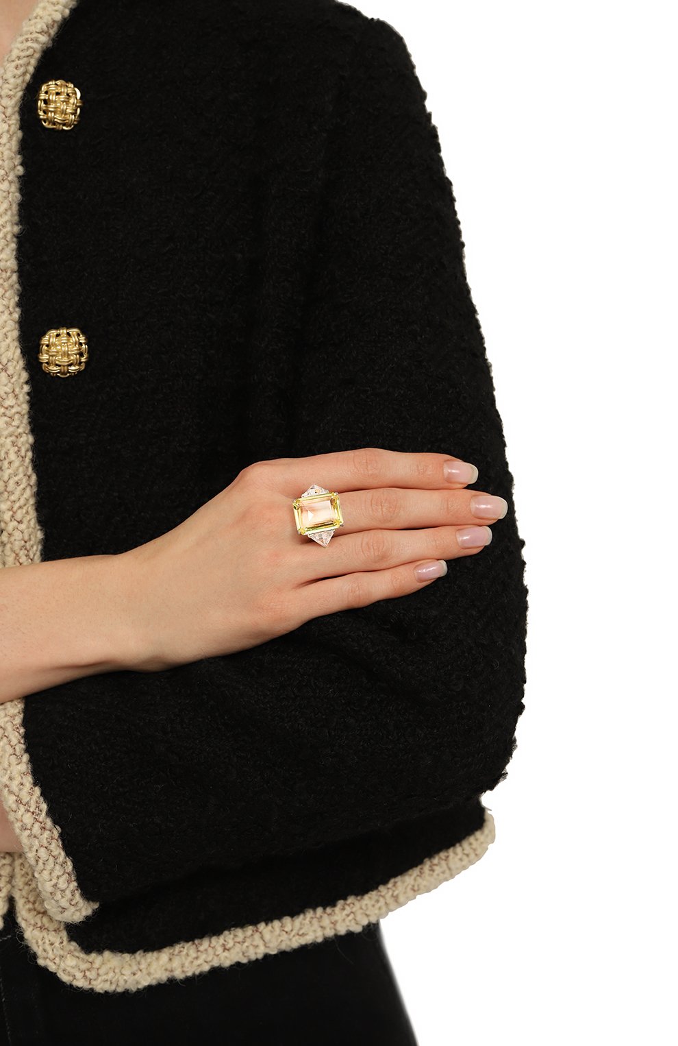 Кольцо SASHAVERSE, арт. Ring1/NY/Yellow, фото 2