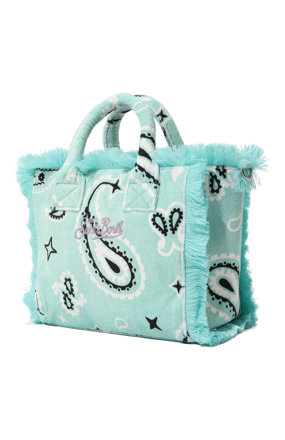 Сумка MC2 SAINT BARTH бирюзового цвета по цене 16350 руб., арт. STBA/C0LETTE SP0NGE/05025D, фото 2 Сумка MC2 SAINT BARTH, арт. STBA/C0LETTE SP0NGE/05025D, фото 2