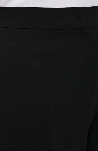 Шерстяные брюки JIL SANDER черного цвета по цене 183000 руб., арт. JSWR306705-WR201100, фото 5 Шерстяные брюки JIL SANDER, арт. JSWR306705-WR201100, фото 5