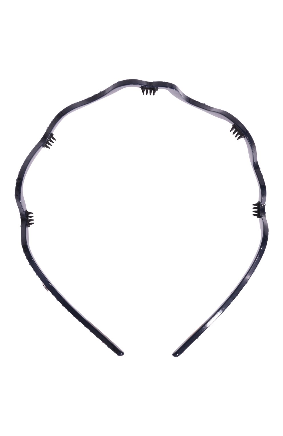 Ободок для волос ALEXANDRE DE PARIS синего цвета по цене 17400 руб., арт. AHB-15098-03 M, фото 1 Ободок для волос ALEXANDRE DE PARIS, арт. AHB-15098-03 M, фото 1