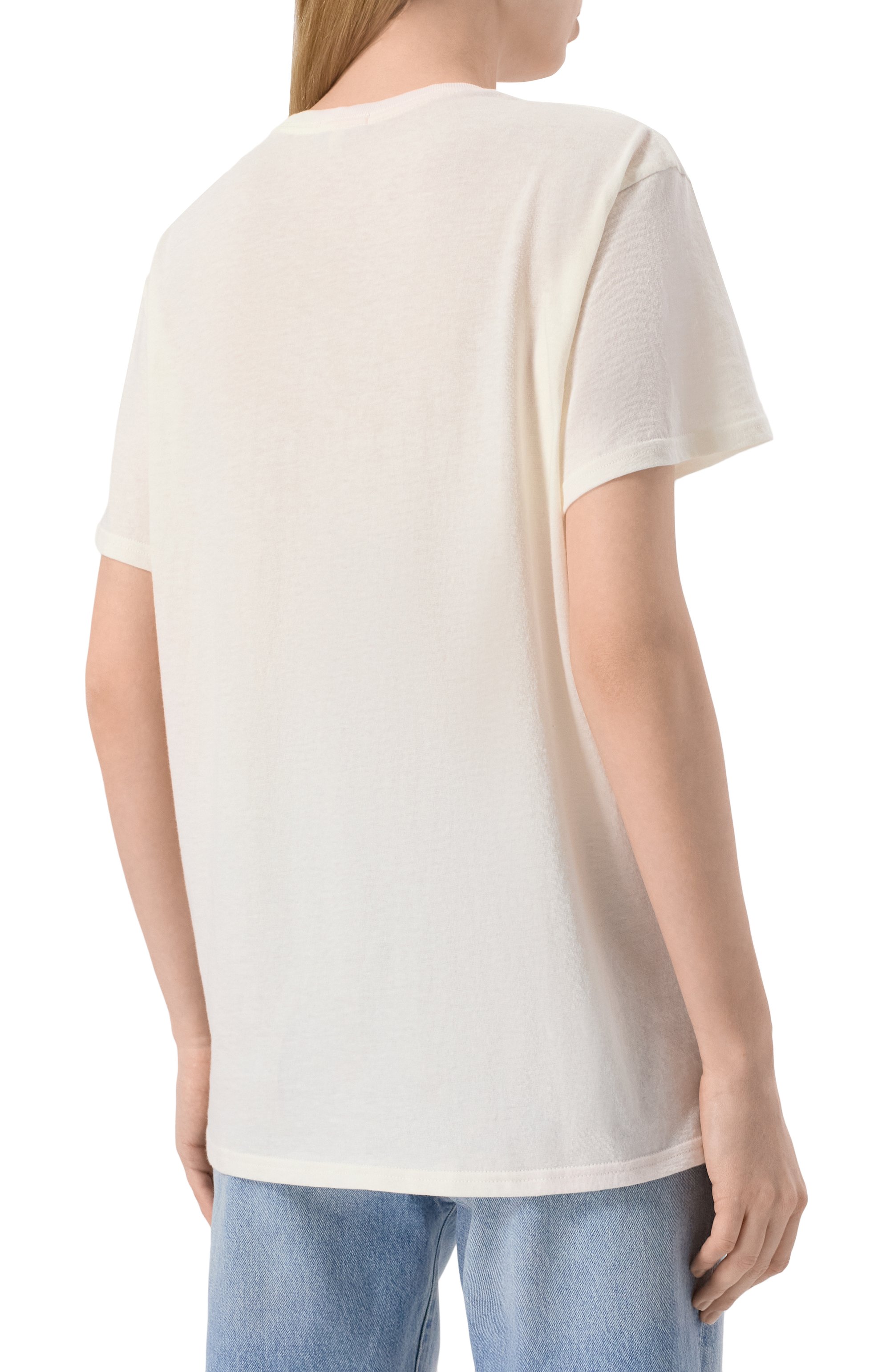 Футболка из хлопка и кашемира R13, арт. R13WK001-K122B, фото 4