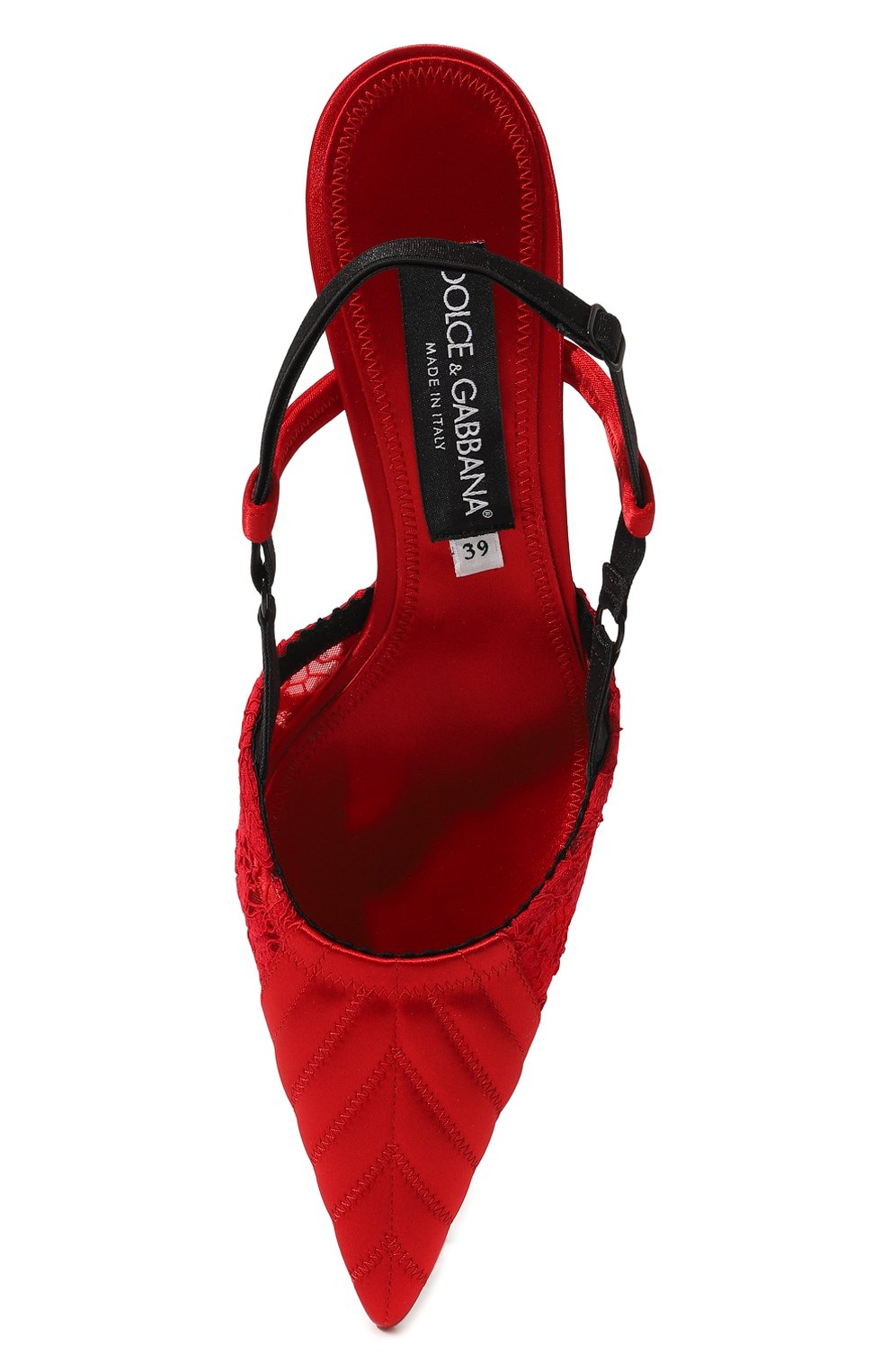 Текстильные туфли lollo DOLCE & GABBANA, арт. CG0629/AH654, фото 6