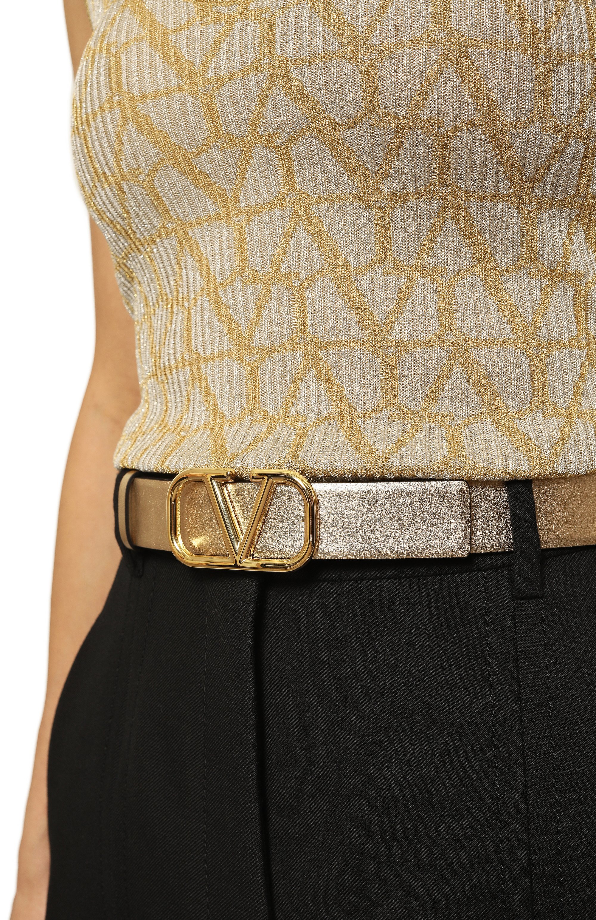 Двусторонний ремень vlogo signature VALENTINO, арт. 5W2T0T15/ZTP, фото 2