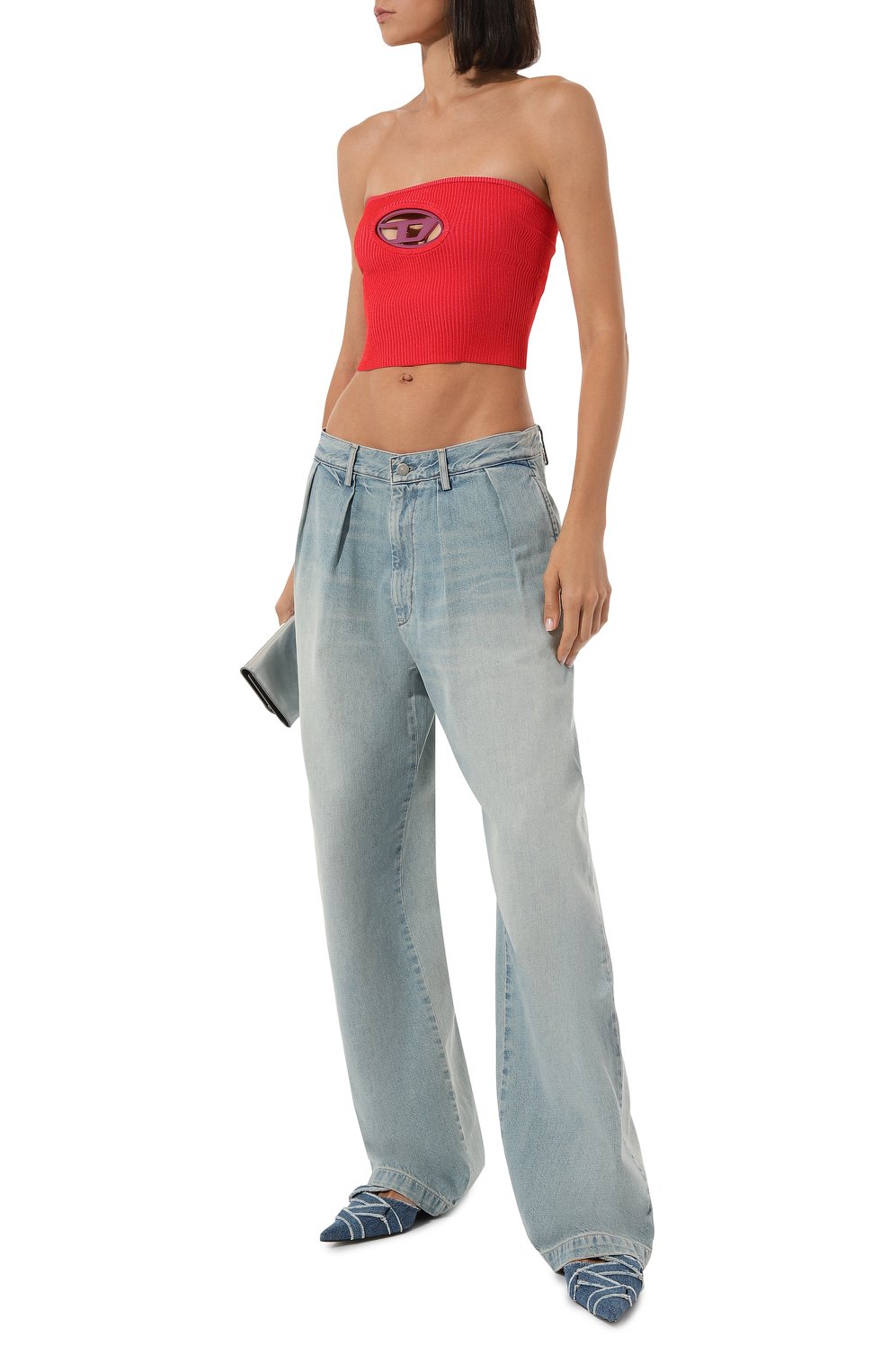 Топ из вискозы DIESEL, арт. A11586/0DLAX, фото 2