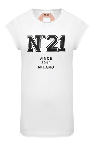 Женская хлопковая футболка N21, арт. 22E N2M0/F102/6325