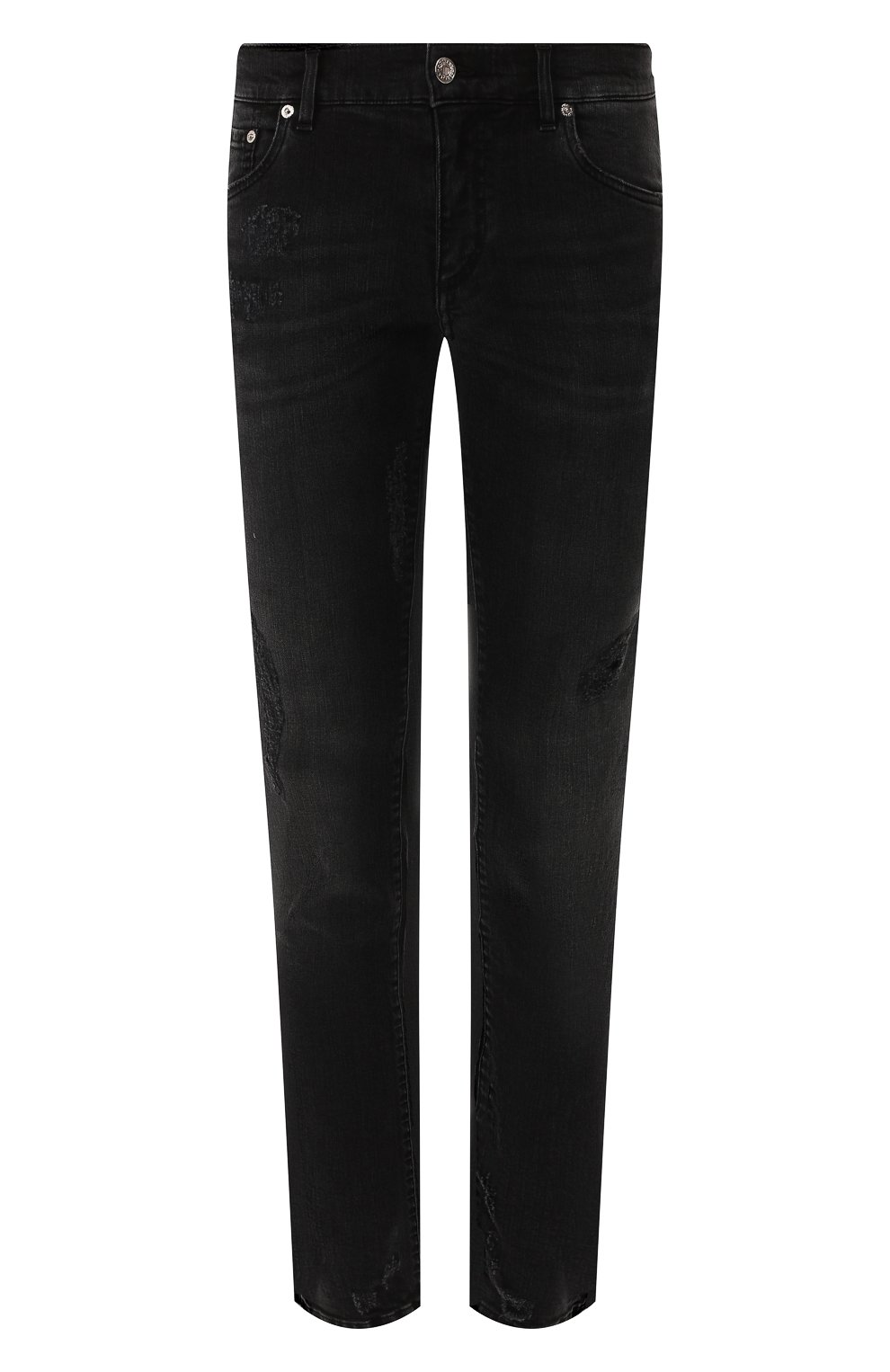 Джинсы DOLCE & GABBANA черного цвета по цене 93750 руб., арт. GY07LD/G8AZ5, фото 1 Джинсы DOLCE & GABBANA, арт. GY07LD/G8AZ5, фото 1