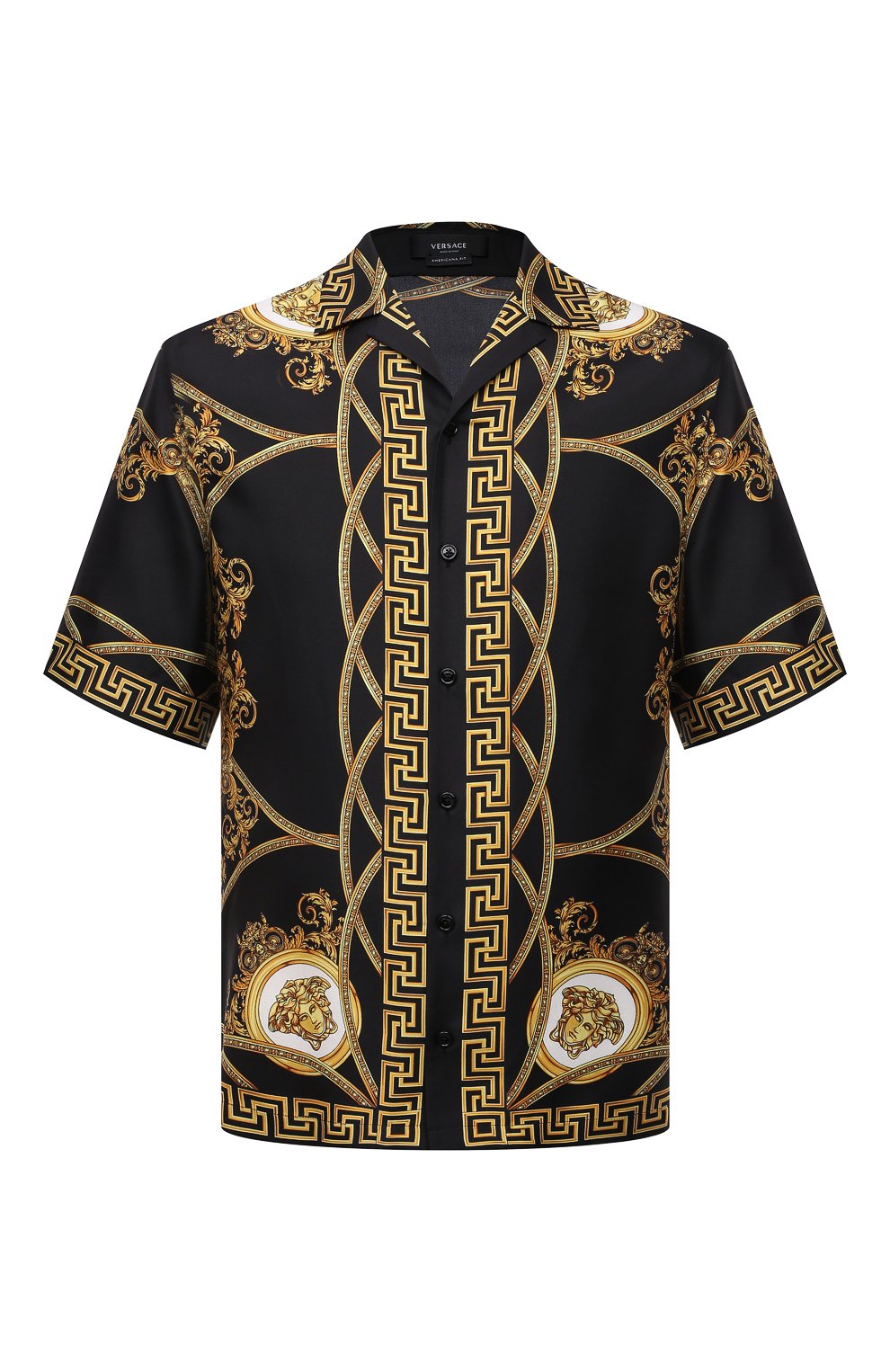 Шелковая рубашка VERSACE, арт. 1003926/1A03043, фото 1
