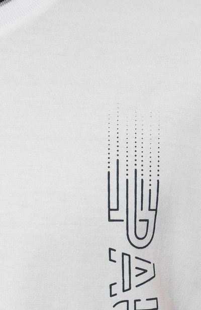 Хлопковая футболка PAUL&SHARK, арт. 23411099, фото 5