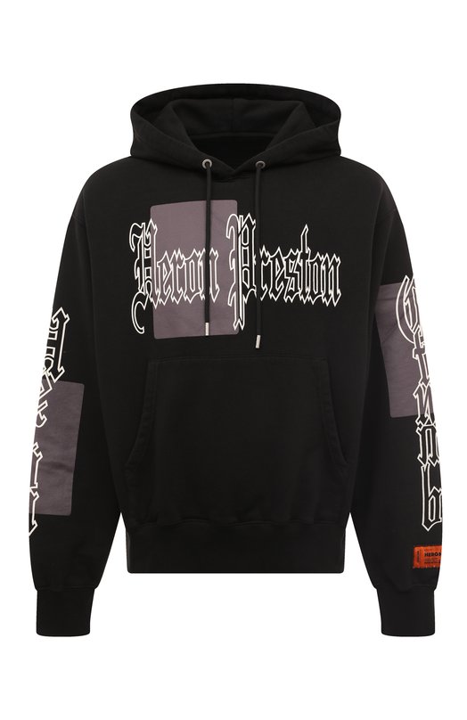 

Хлопковое худи Heron Preston, Чёрный