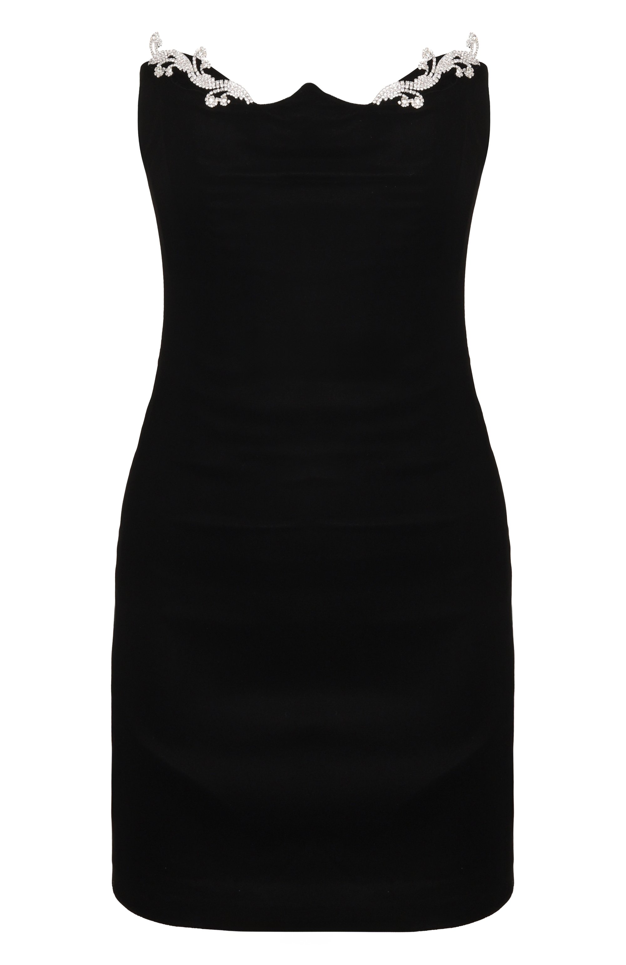 Бархатное платье с отделкой стразами KAMILLA PURSHIE, арт. KP 2026/6, фото 1