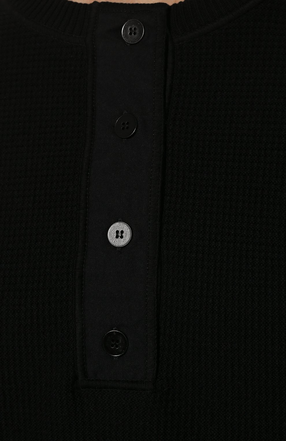 Свитер из хлопка и кашемира THE ROW черного цвета по цене 224000 руб., арт. 6293Y538, фото 5 Свитер из хлопка и кашемира THE ROW, арт. 6293Y538, фото 5