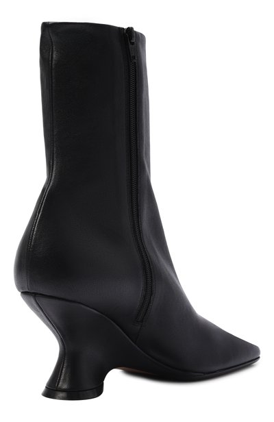 Кожаные ботильоны DRIES VAN NOTEN, арт. 262-131722/0140, фото 5