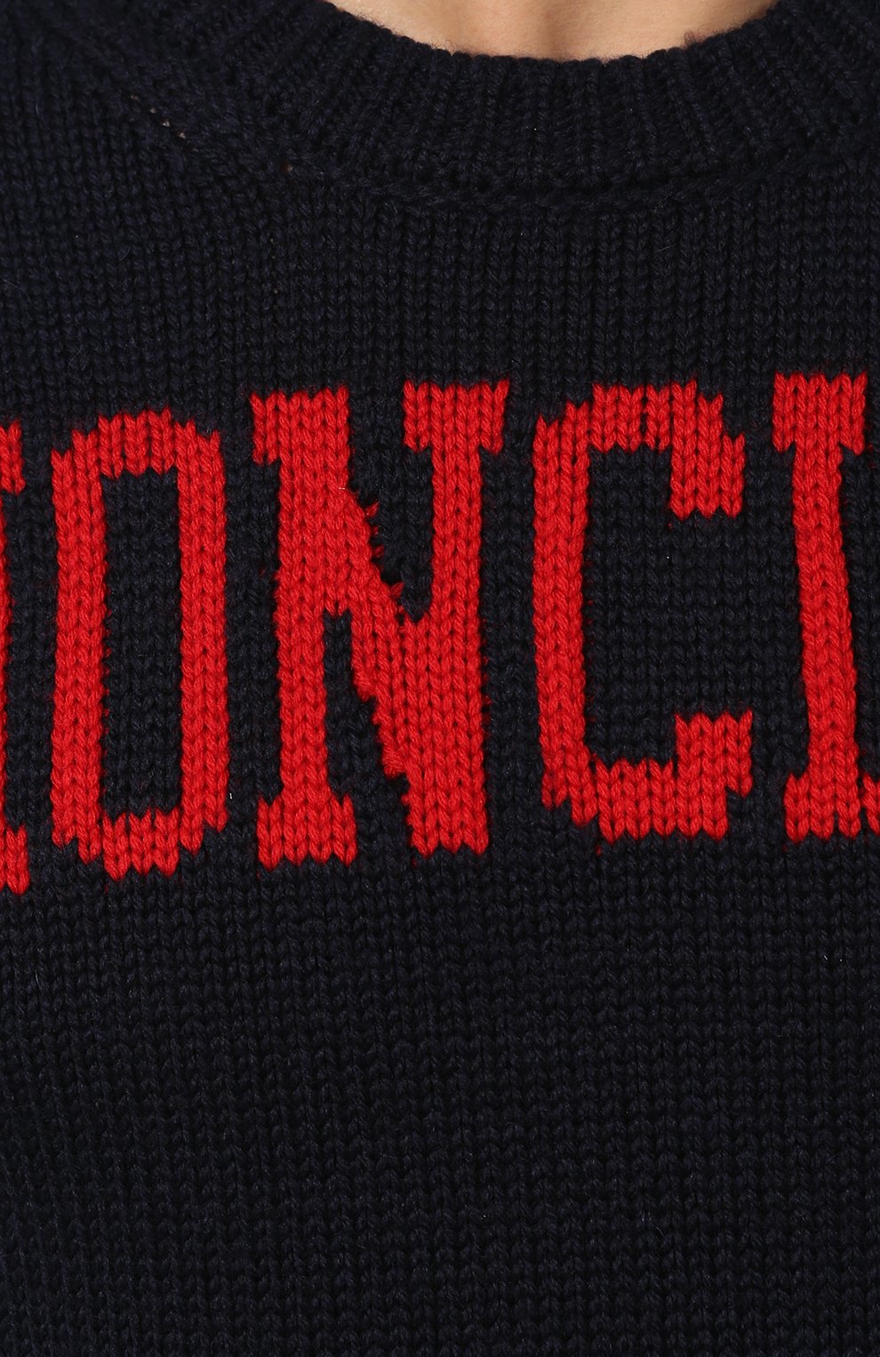 Шерстяной джемпер с логотипом бренда MONCLER, арт. D2-091-90337-00-969AE, фото 5