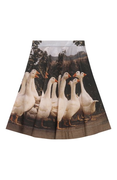Хлопковая юбка MOSCHINO, арт. HDJ03P/S0Q23/10-14