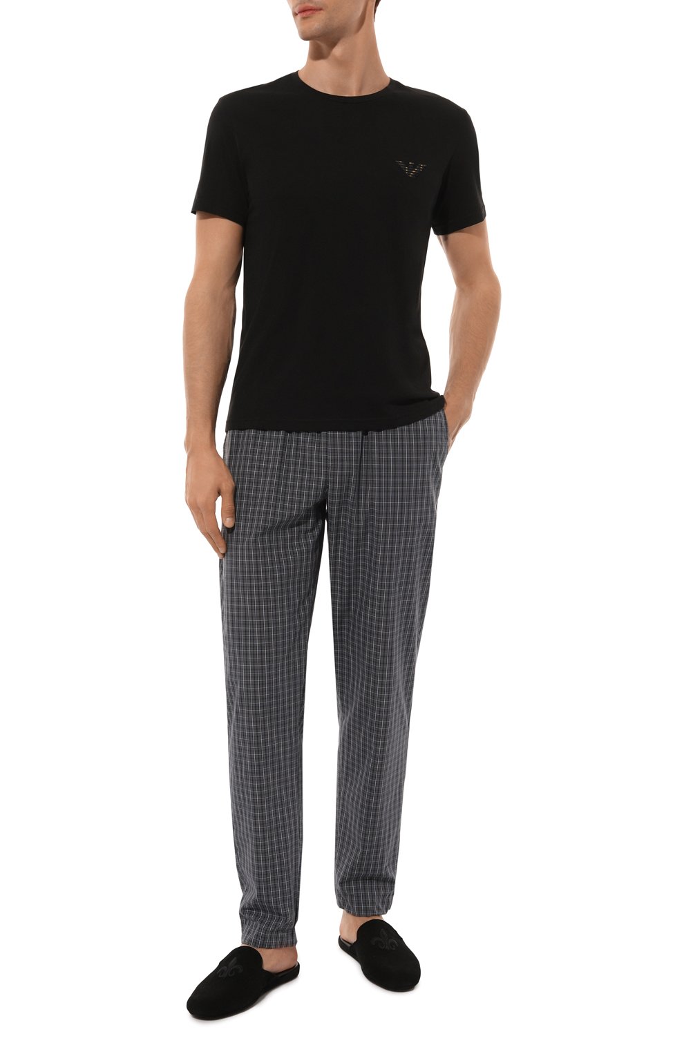 Хлопковая футболка EMPORIO ARMANI, арт. 211818/4R483, фото 2