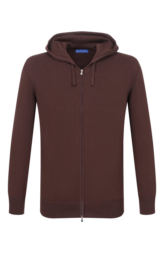 Хлопковый кардиган Andrea Campagna M5426-8025 Коричневый M5426-8025