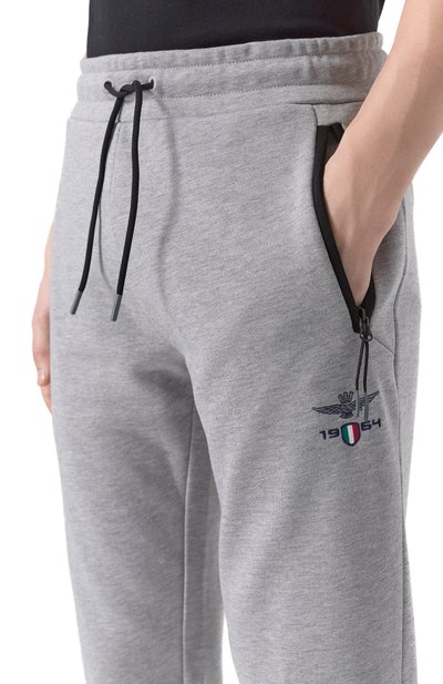 Хлопковые джоггеры AERONAUTICA MILITARE, арт. PF965F581, фото 5