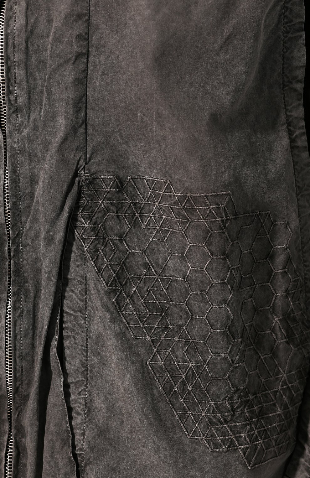 Хлопковая куртка 11 BY BORIS BIDJAN SABERI, арт. S8/F-1426 BAMBA/C0LD DYE, фото 5